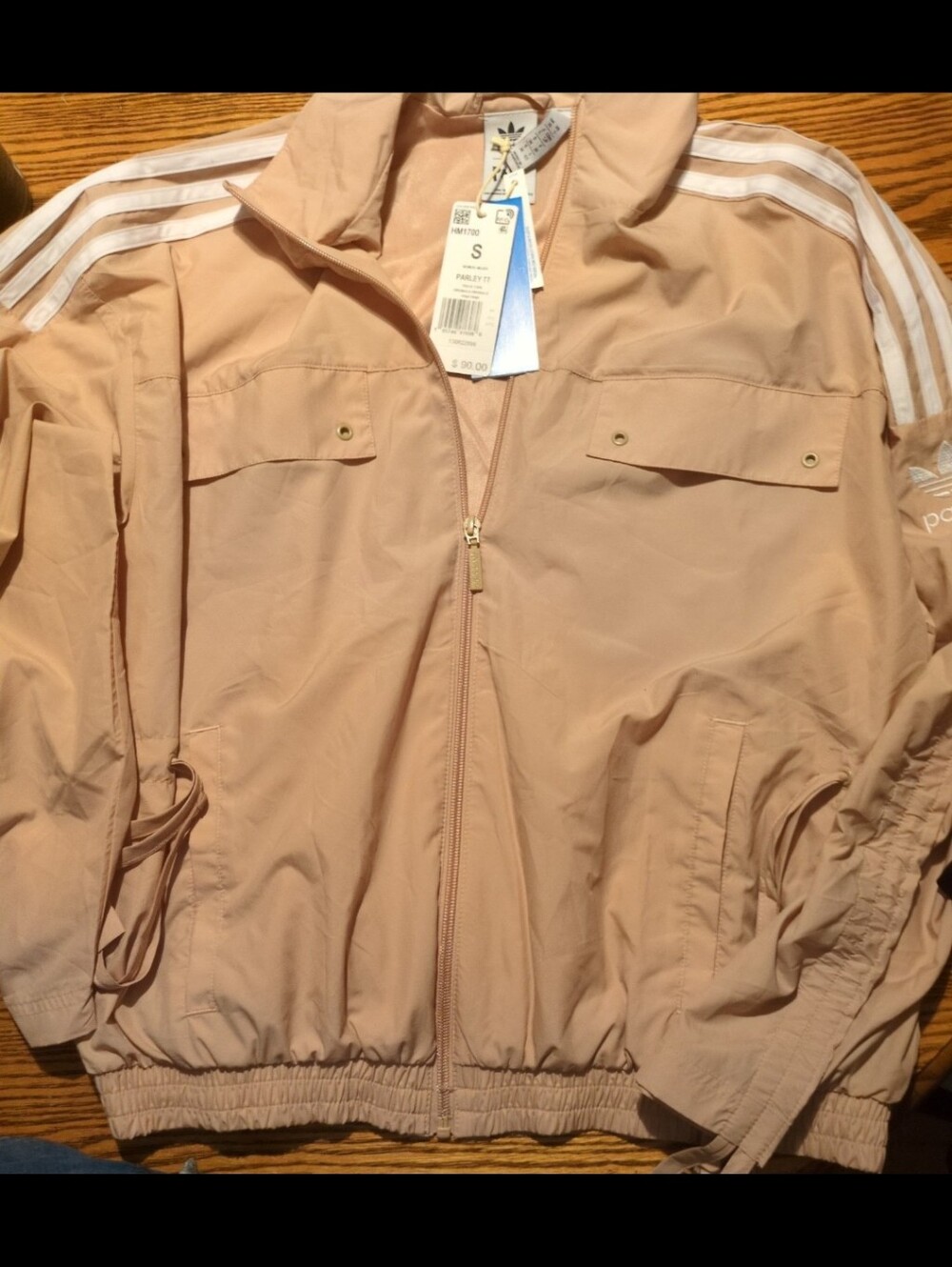 Adidas parley track top jacket